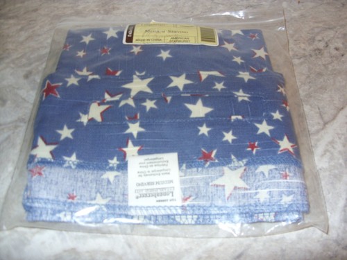 Longaberger American Starburst rot weiß blau Medium Serviereinsatz NUR NEU Rarität - Bild 2 von 5