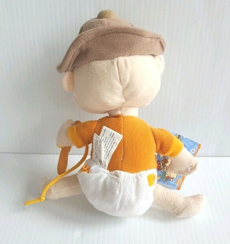 Nanco Rugrats Tommy Pickles 8 Zoll Plüsch Safari Stofftier Puppe Nickelodeon 2004 - Bild 3 von 12