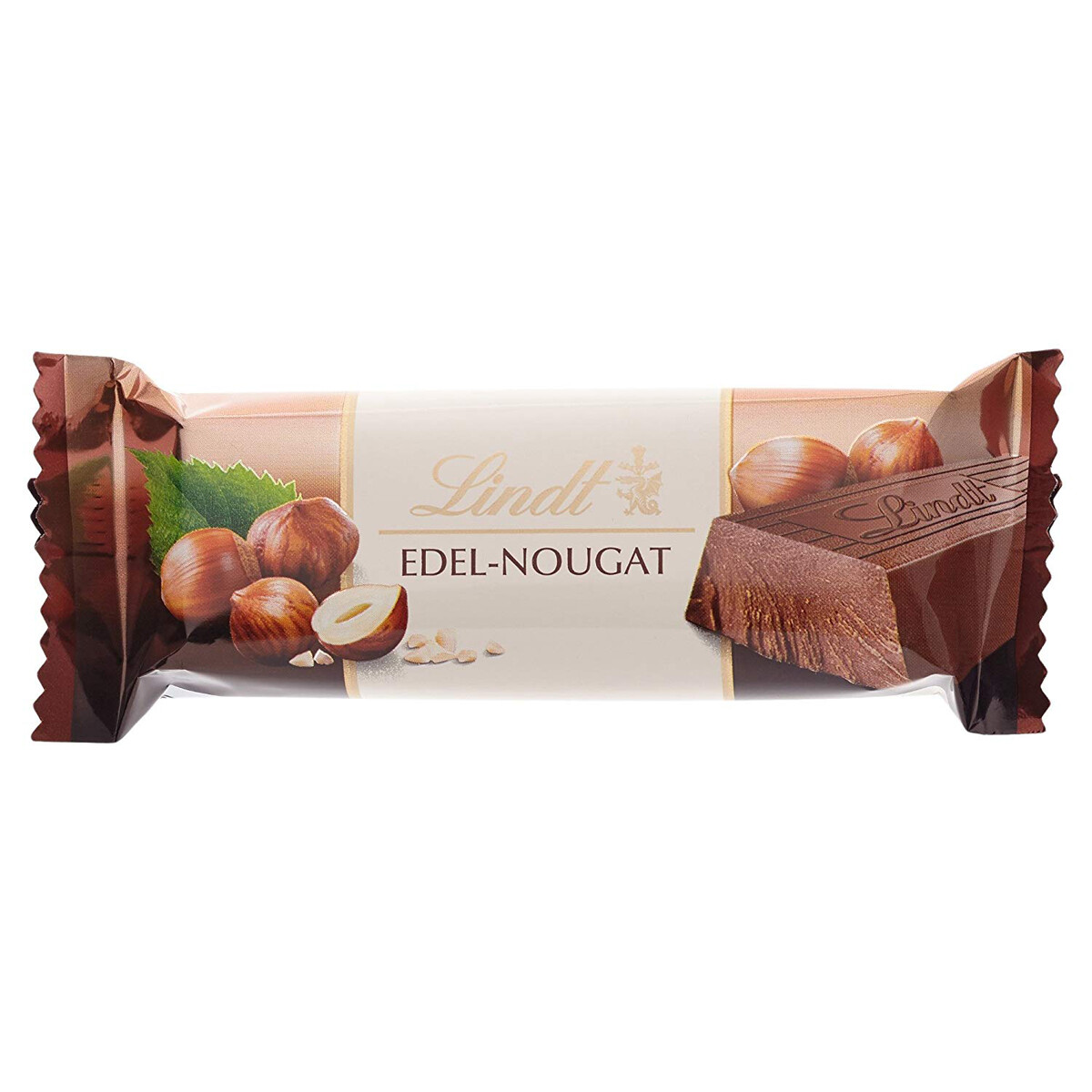 Lindt Noble Nougat Barrita Con Fresco Tostado Avellanas 50g
