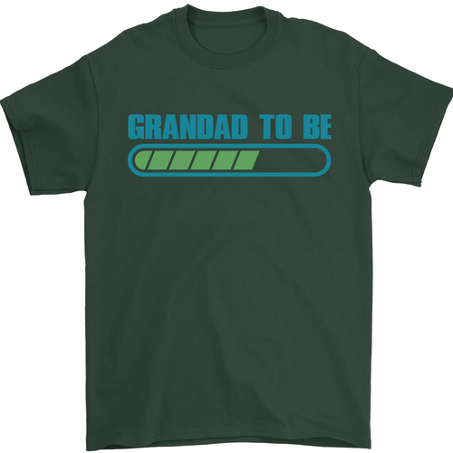 Grandad to Be Newborn Baby Grandparent Mens T-Shirt 100% Cotton - Picture 41 of 106