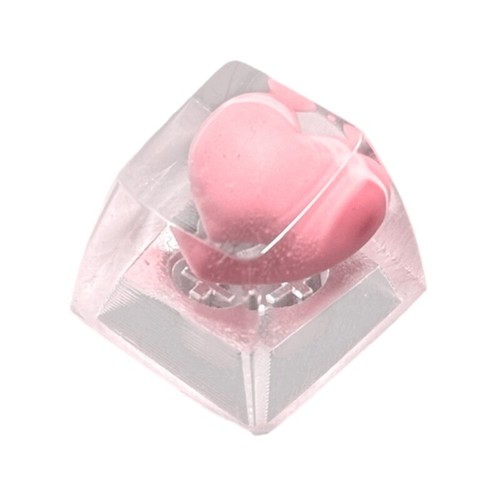 Capuchon Coeur Créatif pour Claviers Mécaniques Hauteur SA pour Interrupteurs Croisés - Photo 15/15