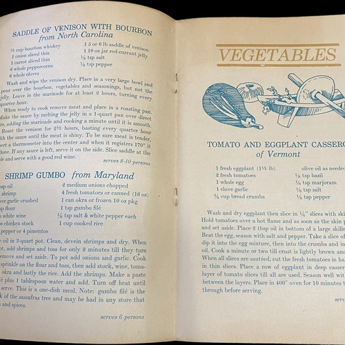 A Taste of Colonial Cooking 1974 Cookbook Bookletby Caruba Wimberley Bank Texas - Picture 5 of 6