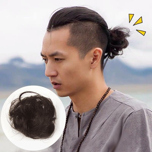 Men Invisible Claw Clip ponytail Hair Bun Fluffy Hair Ring Ball For Slicked-back | eBay Men Invisible Claw Clip ponytail Hair Bun Fluffy Hair Ring Ball For Slicked-back | eBay