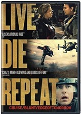 Live Die Repeat: Cruise / Blunt / Edge of Tomorrow DVD NEW 