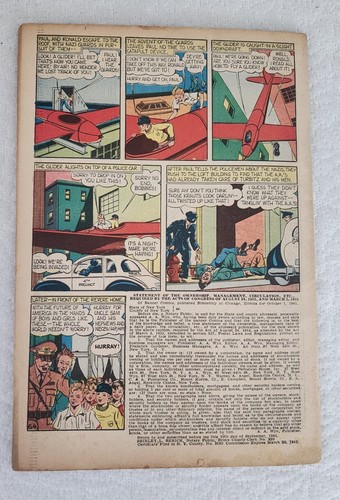 BANNER COMICS #4 (ACE 1941) GOLDEN AGE COVERLESS MEGA RARE - Picture 5 of 5