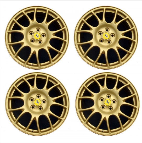 16"-24" wheels rims fit FERRARI CHALLENGE STRADALE Gold SET OF 4 FORGED Alloy