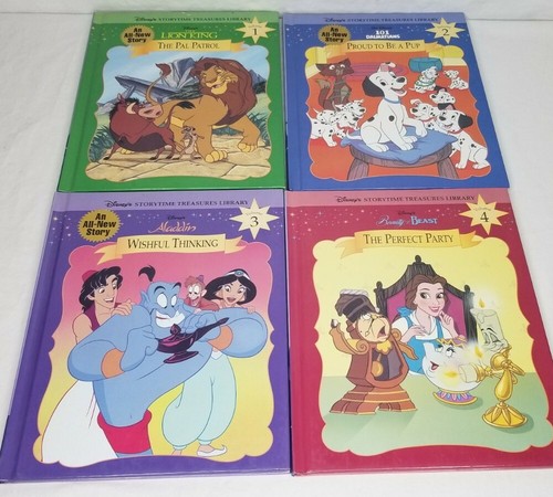 4 Disney STORYTIME TREASURES LIBRARY Hardcover Books  - Bild 1 von 4