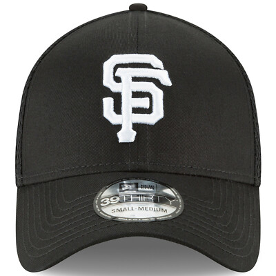 Authentic MLB San Francisco Giants Black White New Era 39Thirty