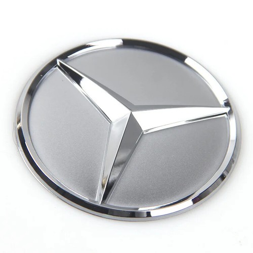 52mm 57mm Solid 3d & Flat Star Apple Tree Badge Nickle Car Emblem for Mercedes - Bild 19 von 22