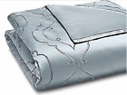 Hudson Park Collection Embroidered Tile Cotton Blend Duvet Cover - King - Blue