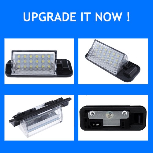 2x LED License Plate Lights 6000K White For 92-98 BMW E36 3 Series 318i 328i - Picture 7 of 10