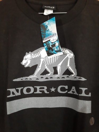 Neu Sprockets Nor Cal Skateboard Rare Black Bear Skeleton T-Shirt Herren Gr. L - Bild 2 von 4