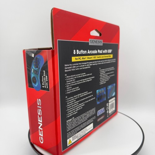 Retro-Bit Official Sega Genesis USB Controller 8-Button Arcade Pad - Picture 8 of 11