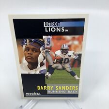 1991 PINNACLE BARRY SANDERS #250 DETROIT LIONS HOF NEAR MINT NM