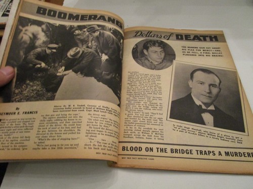 Vintage BEST TRUE FACT DETECTIVE 9/1944 (Sex & True Crime) Post Mortem photos - Picture 9 of 12