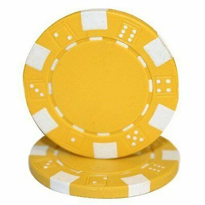 casino chips yellow