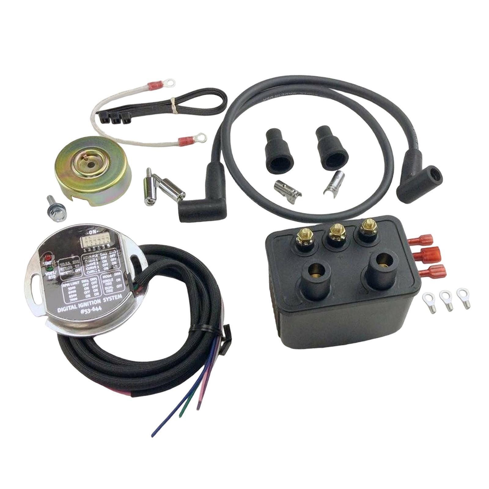 Single Fire Programmable Ignition Kit Accessories for Harley Shovelhead