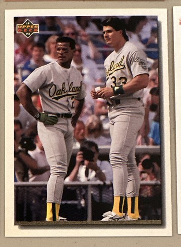 Rickey Henderson ⚾️ Athletics & Yankees Ball Cards ⚾️ 25 Card Lot ⚾️ 1981-1998 - Picture 9 of 18