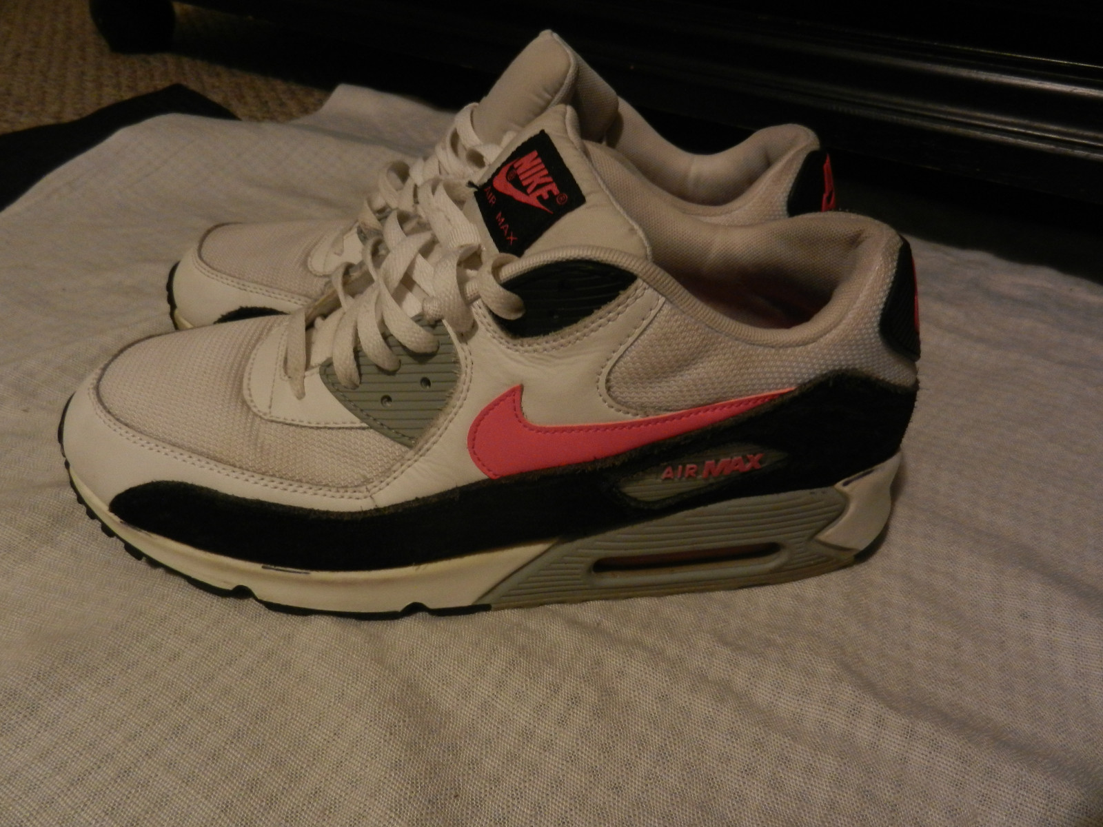 Nike Air Max90 Essential Mens Lifestyle Shoes Sneakers 537384 120 US Size 13 Nike Men's Air Max 90 Essential Low Top Sneakers 537384 309