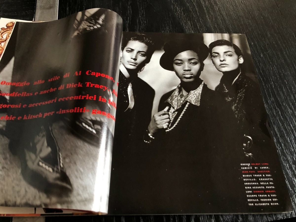 n 486 febbraio 1991 periodico di moda Vogue Italia - Conde