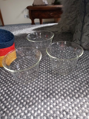 Drei Teegläser Mid Century SCHOTT mit Bastwärmeschutz brilliante Farben ! - Picture 4 of 4