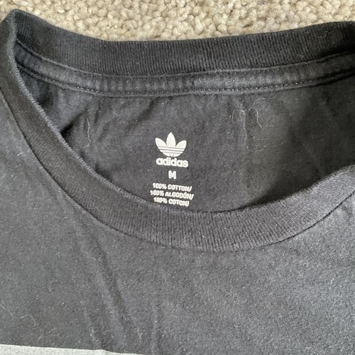 Maglietta Adidas Adulto nera giapponese taglia media originale 03 atletica 3 righe - Foto 4 di 7