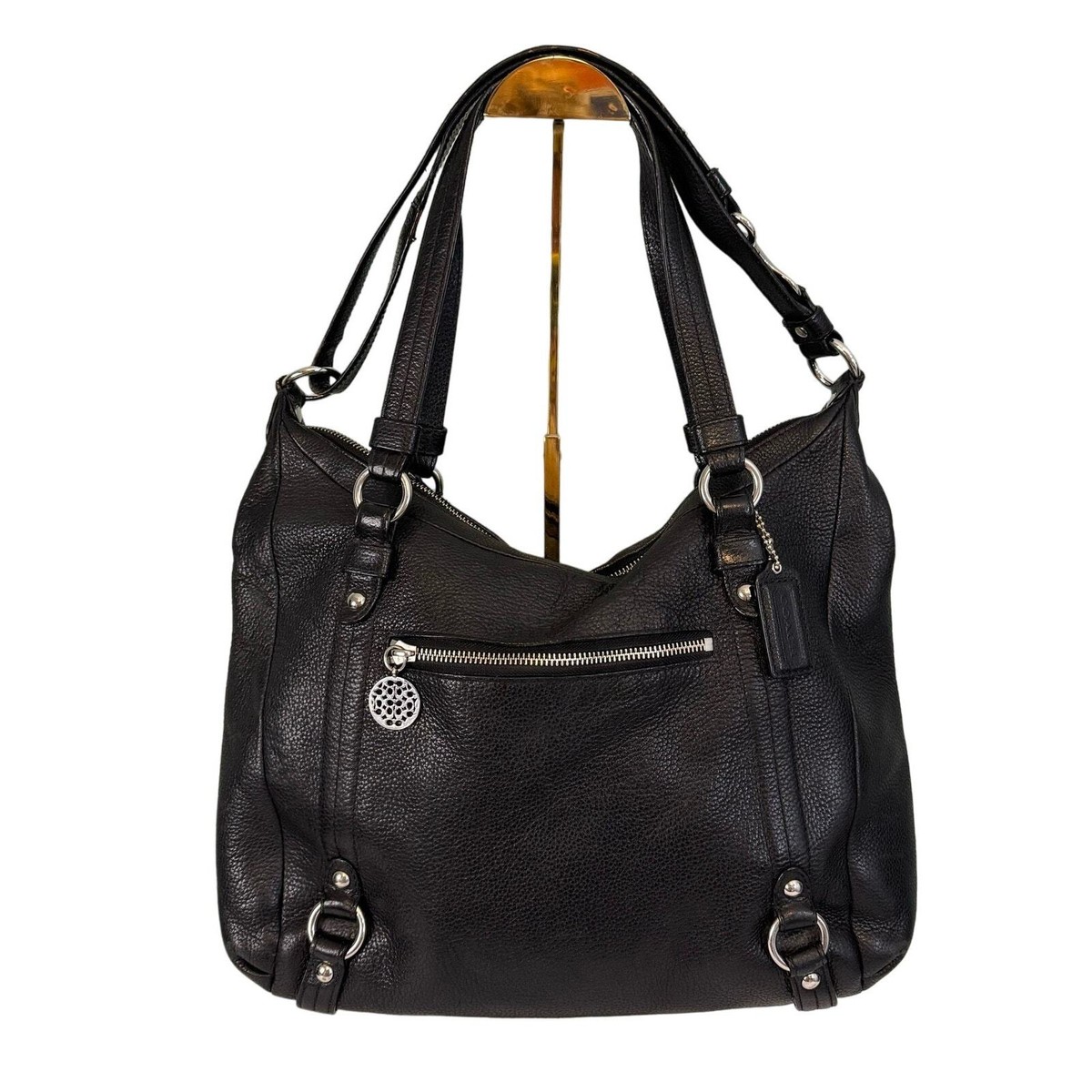 COACH F17566 Shoulder Bag Alexandra Womens Leather Convertible