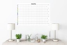 Large Perpetual Wall Calendar 36" x 24" or 24" x 16"