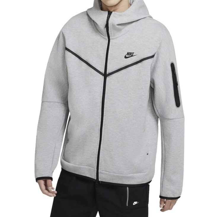 Nike Sportswear Tech Fleece Men's Full-Zip Hoodie - Dark Gray
