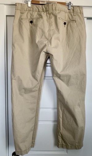 AEROPOSTALE lässige Hose im Chino-Stil, khaki/beige - Herrengröße 40 x 32 **EUC** - Bild 2 von 8