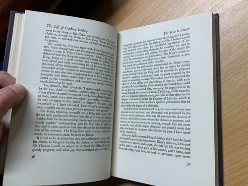 1962 Folio Society "Thomas Wolsey Sa Vie Et Sa Mort" Livre Relié (P4) - Picture 11 of 21