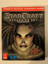 1998 Prima's Official Strategy Guide StarCraft Expansion Set Brood War Book
