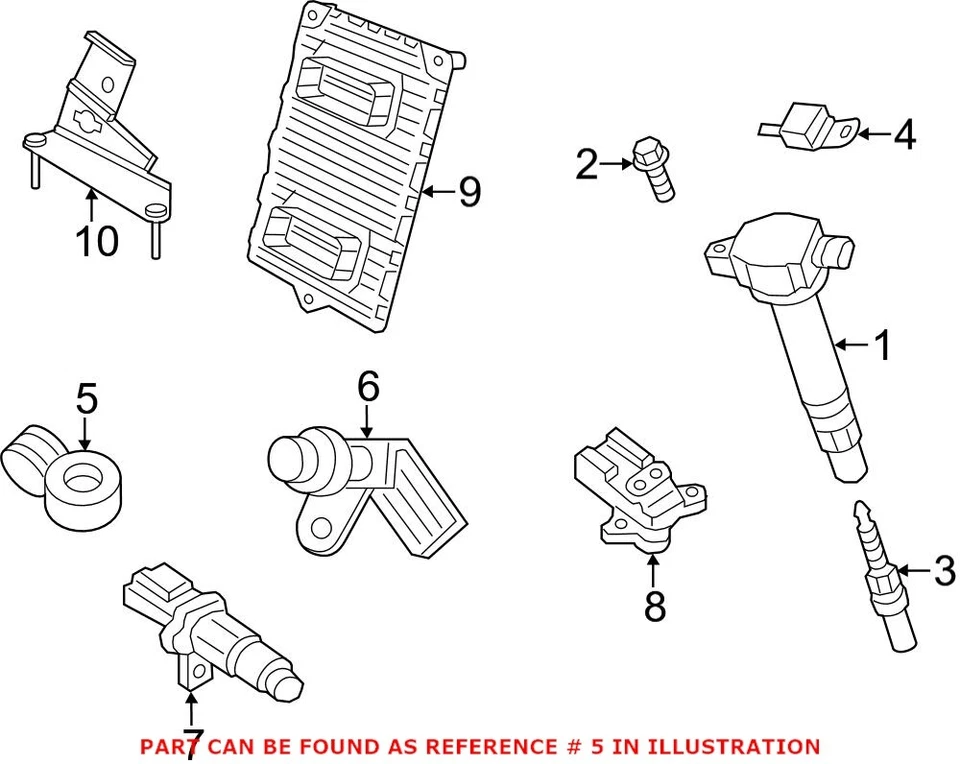 Sensor de golpe de encendido (detonación) Mopar genuino OEM para Dodge Avenger Journey Foto 2 de 2