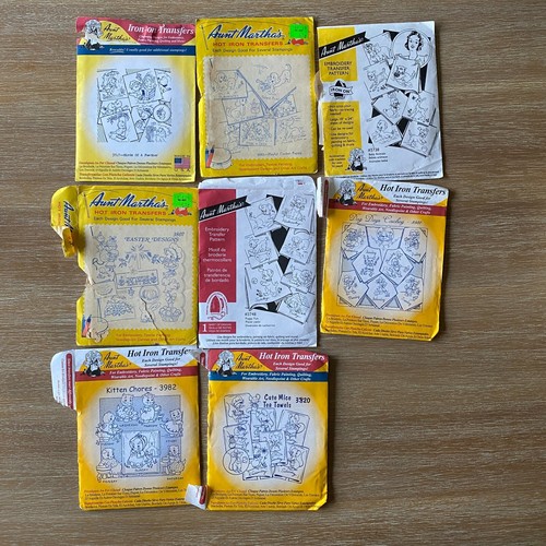 Tante Marthas' Bügelbild Transfers zum Sticken Bonnie Haube Welpe | Posten von 17 - Bild 2 von 2