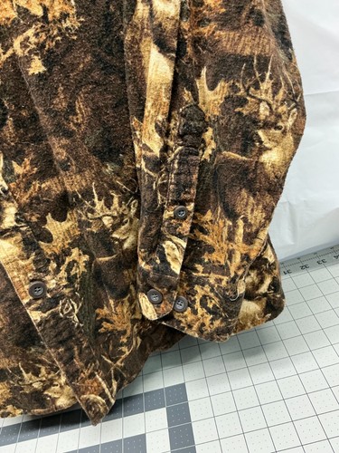 North River Outfitters Mens Multicolor Long Sleeve Camo Button Up Shirt Size L - Picture 9 of 16