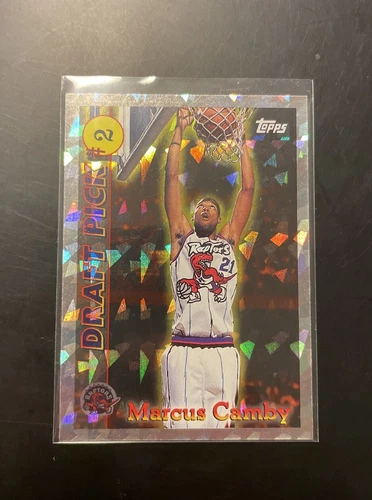 1996 Topps Marcus Camby Rookie #DP2 Toronto Raptors Draft Pick Redemption