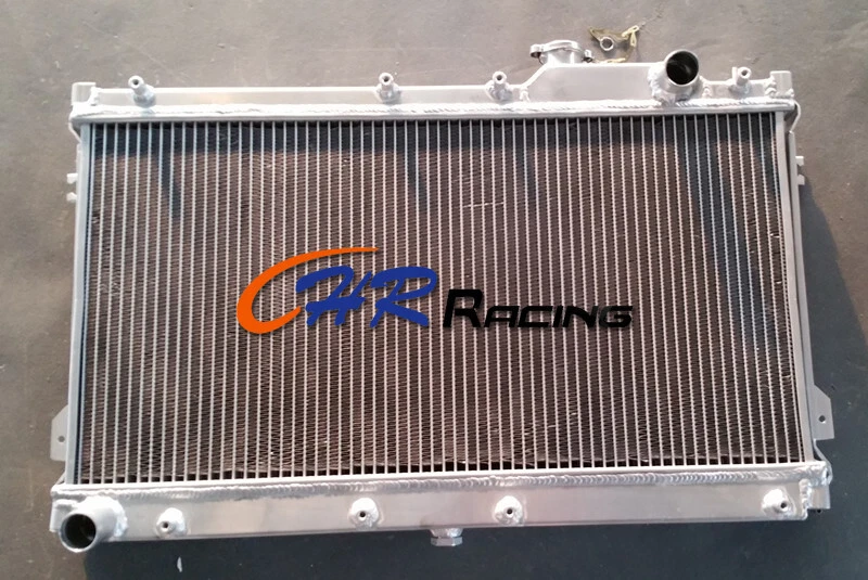 Aluminum Radiator + FANS For 90-97 Mazda Miata 1.6L 1.8L MX-5 MX5 NA MT - Imagem 3 de 4