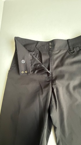 GG Blue Damen schwarz Golf Tennis gerades Bein Coolmax/Lycra Hose Größe 2 - Bild 3 von 10