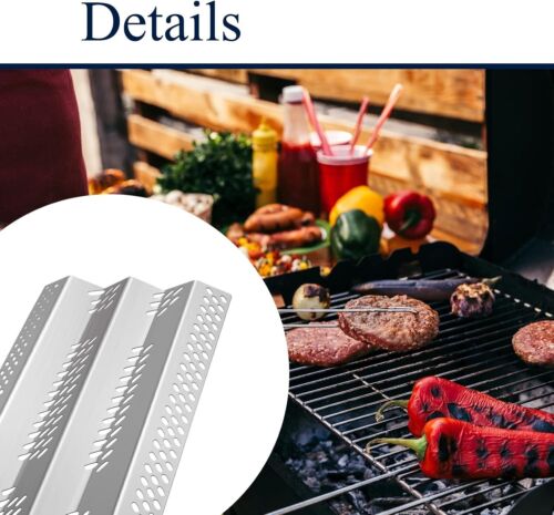 Heavy-Duty 3 Pack Grill Heat Plate & Burner Tube Set for Various Outdoor Grills - Picture 5 of 9