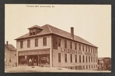 Postcard Hardware Store Foundry Hill Greencastle Pennsylvania 1910's