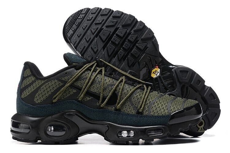 Nike Air Max Plus Utility Medium Olive Black FJ4232-200 Nike Air Max Plus Utility Medium Olive Black FJ4232-200