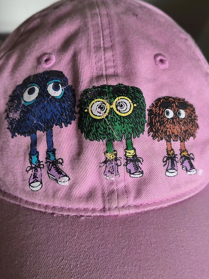 2006 McDonald's Fry Kids Drew Pearson Select Collection Baseball Cap Pink RARE - Imagem 4 de 4