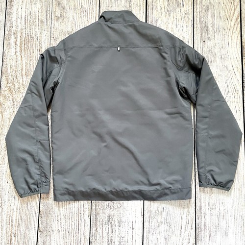 Oakley Herren Medium Jacke durchgehender Reißverschluss grau Reißverschluss Rennen Laufen Polyester Taschen - Bild 2 von 9