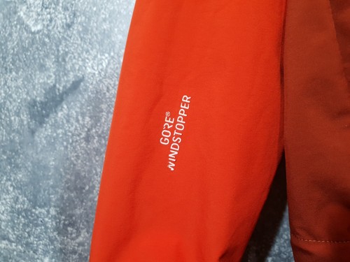 Millet Elevation Gore Windstopper Orange Jacket Mens Size S - Picture 4 of 17