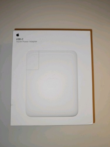 Apple 140W USB-C Power Adapter for MacBook Series - White - New & Sealed