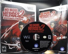 No More Heroes 2: Desperate Struggle (Nintendo Wii) [CIB] - Complete