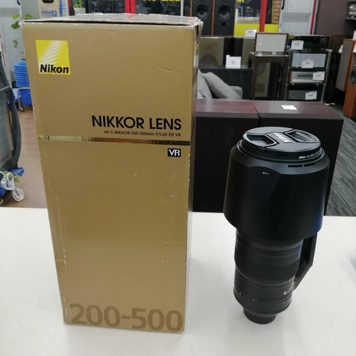 Nikon Af-S 200-500Mm 5.6E Ed Vr Telephoto Zoom Lens For