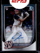 2025 Bowman Chrome Rookie Autographs #CRAJW James Wood Auto - NM-MT