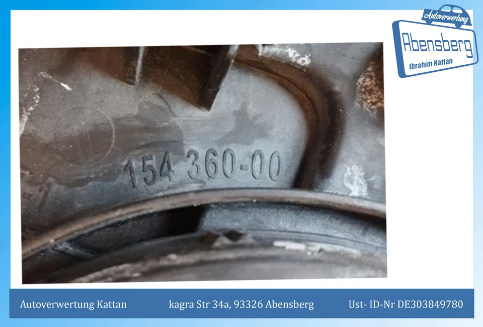 Gebr. Scheinwerfer Rechts für MERCEDES-BENZ E-Klasse W211 154362-00 #3745 - Bild 4 von 4