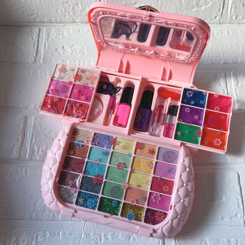 makeup set makeup box makeup toys for kids girl princess #c20b84 - Picture 10 of 24